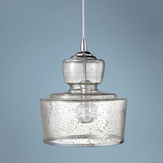Jamie Young Lafitte Clear Glass 10" Wide Pendant Chandelier   #M9966