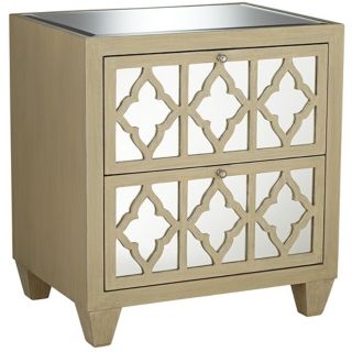 Lola Collection Mirror Accent Chest   #W3257