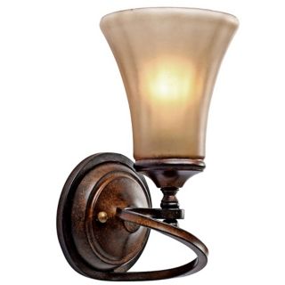 Loretto Collection Russet Bronze 11 1/4" High Wall Sconce   #R3359