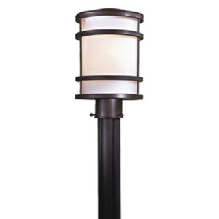 Bay View Collection 12 1/4" High Bronze Post Mount Light   #94592