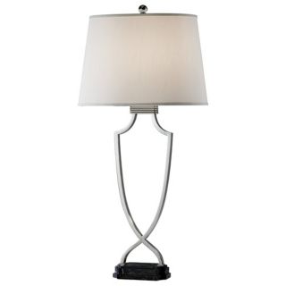 Quinn Collection Polished Nickel Table Lamp   #P4419