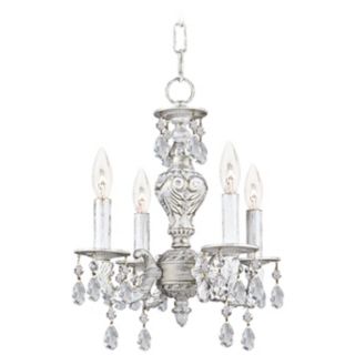 Crystorama Sutton Collection White 15" High Chandelier   #P1616