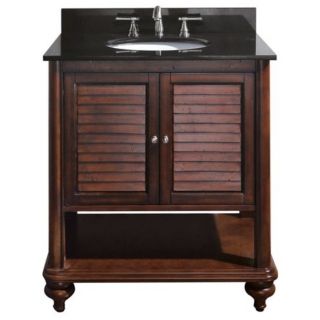 Tropica Antique Brown 31" Wide Sink Vanity   #R7026