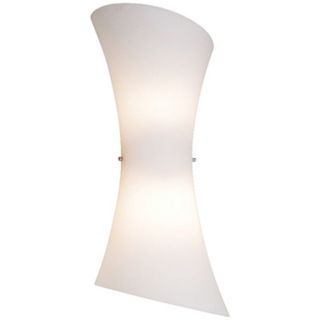 Conico Collection 20" High Frost White 2 Light Wall Sconce   #H5091