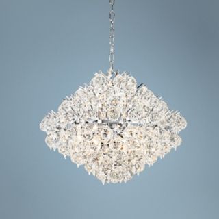 Vienna Full Spectrum 22 Wide Chrome and Crystal Chandelier   #98424