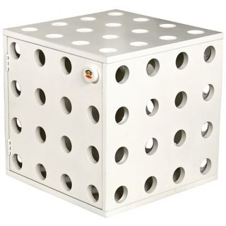 Paul Frank White Stackable Storage Cube with Door   #Y0478