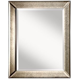 Murray Feiss Antiqua 30" High Framed Wall Mirror   #X5744