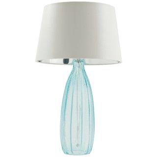 Bexley Aqua Glass Table Lamp   #K5384