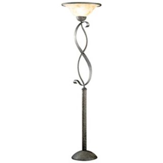 High Country Collection Torchiere Style Floor Lamp   #19609