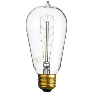 1890 Edison Style 40 Watt Light Bulb   #80446