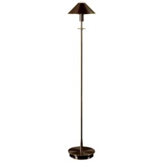 Holtkoetter Old Bronze Tent Shade Floor Lamp   #26640