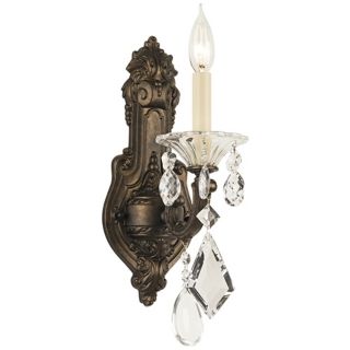 Schonbek La Scala Collection 16" High Crystal Wall Sconce   #87083