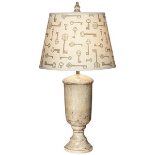 Possini Beige Tuscan Urn Buffet Lamp   #V2438