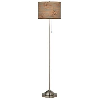 Cedar Lake Giclee Contemporary Floor Lamp   #99185 T9368