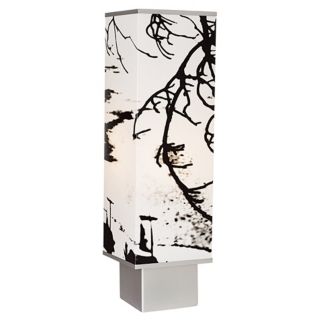 Autumn Branch Square Tower Accent Lamp   #92282