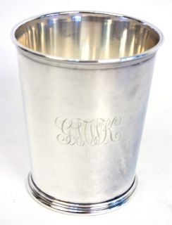 Kirk Son Sterling Julep Cup 277 Mono