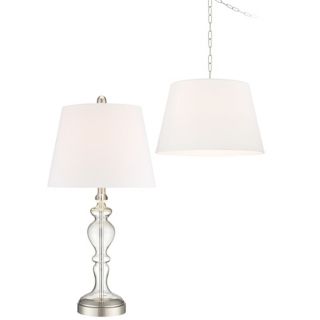 Crystal, 26 In.   30 In. Table Lamps