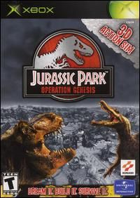 Jurassic Park Operation Genesis Xbox Game Complete Tested RARE
