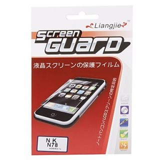 USD $ 1.15   Rinco LCD Screen Protector for Nokia N78 Cell Phones