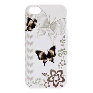 USD $ 4.79   Butterfly Pattern Soft Case for iPhone 5,