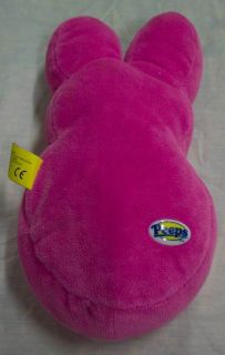 Just Born Peeps Soft Large Pink Bunny Peep 9 Plush Stuffed Animal Toy