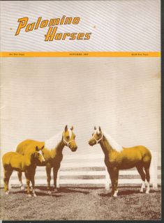 Palomino Horses Goldoak Orville Griffin Robert Dallmeyer E M Dickerson