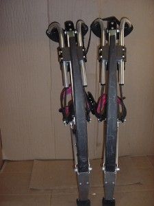 Powerizer Woman Adult Jumping Stilts Flying Jumper Color Pink