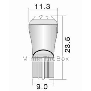 EUR € 11.86   4 xenon lampadine led bianco (2pz, 12v), Gadget a