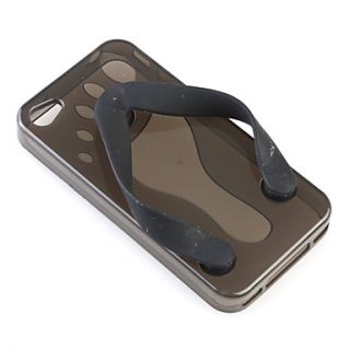 EUR € 2.93   flip flog slipper TPU dekken case voor iPhone 4   zwart