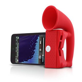 USD $ 6.89   Horn Stand Speaker Amplifier for Apple iPhone 4/4S,