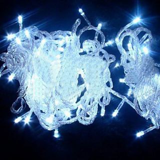 EUR € 24.98   10m 6w 100 led wit licht koord lamp voor kerstmis