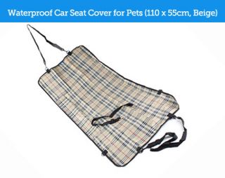 Review on Waterproof Car Seat Cover for Pets (110 x 55cm, Beige) Deal