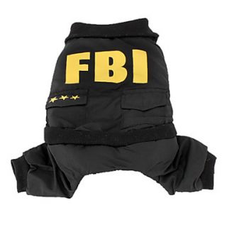 EUR € 14.07   FBI Weste mit Hose für Hunde (XS XL, Schwarz), alle