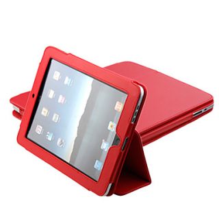 USD $ 10.89   Protective PU Hard Leather Case + Stand for Apple iPad