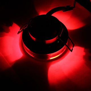 3w 135lm 620 630K rotes Licht Kristall Deckenleuchte LED Lampe (ac 85