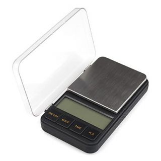 mini Digital Pocket scala gioielli con ciotola di plastica (0,01 g