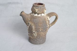 Kanne Vase Keramik Fat Lava Glasur 60ER Design D B HÖHR