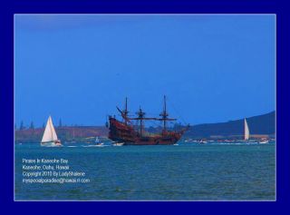 Pirates of The Caribbean Blackbeards Queen Annes Revenge SHIP