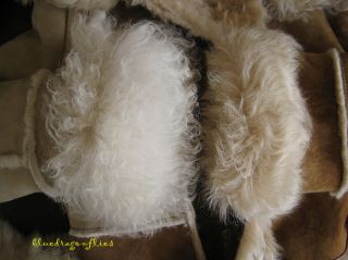 Runway Donna Karan DKNY $3K French Shearling Fur Coat