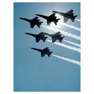 Blue angels fighter jets flying in formation for $19.00