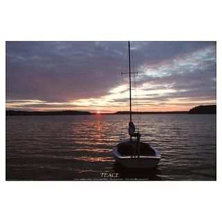Art  Posters  Peace   Cape Cod Sunset Photo large 23 x 35 Poster