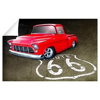 Wall Art  Wall Decals  Route 66 Chevy Truck Wall Art Wall Decal