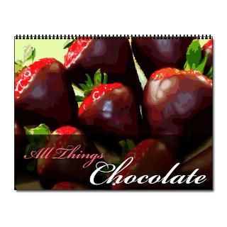 All Things Chocolate Wall Calendar for 2013