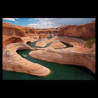 National Geographic Art Store  American West  A boat traces the