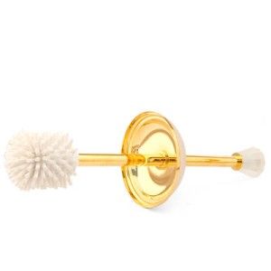 Versace Home Gold Wall Toilet Brush Holder New Authentic Medusa Greek
