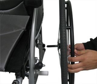NEW Karman S115 Ultra Lightweight 18x17 Wheelchair with QUICK RELEASE