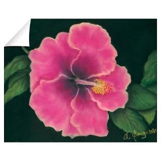 Wall Art  Wall Decals  Hibiscus Blush Wall Decal