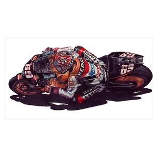 Wall Art  Posters  Nicky Hayden Poster