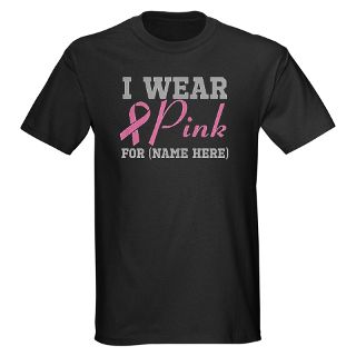 BCA2012 Gifts  BCA2012 T shirts  Personalize I Wear Pink T Shirt