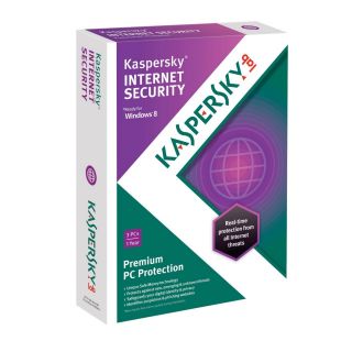 Kaspersky Internet Security 2013 3 Pcs 1 yr Windows 8 Ready